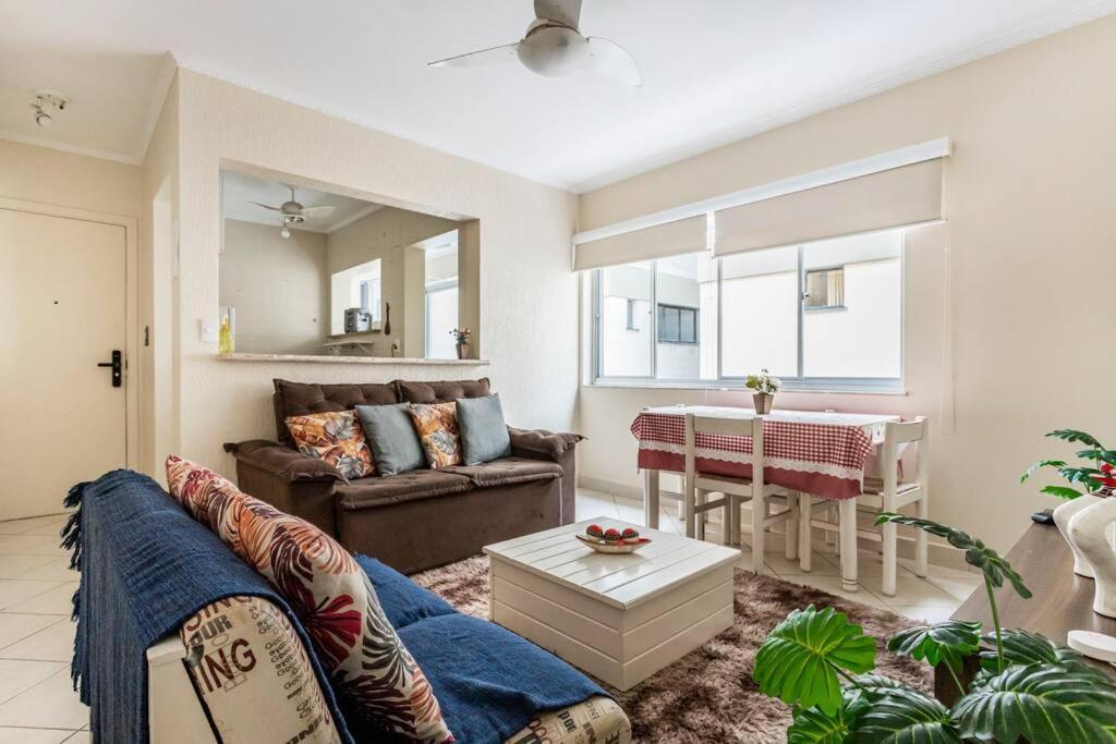 Apartamento Encantador No Guaruja, Praia Da Enseada - Apenas 600M Da Praia ! Dış mekan fotoğraf